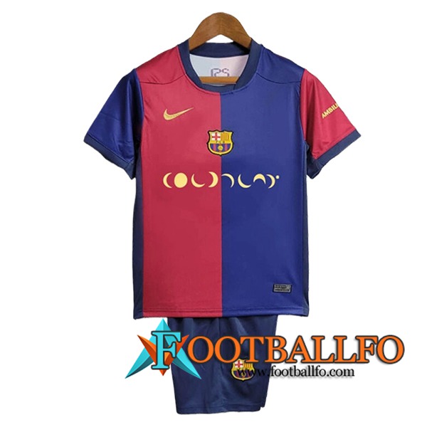 Camisetas De Futbol Barcelona Ninos x coldplay Primera 2024/2025