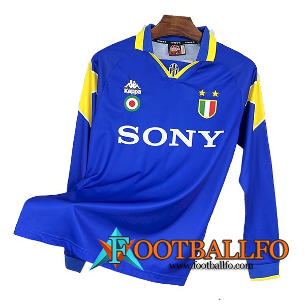 Camisetas De Futbol Juventus Retro Segunda Manga Largas 1995/1996