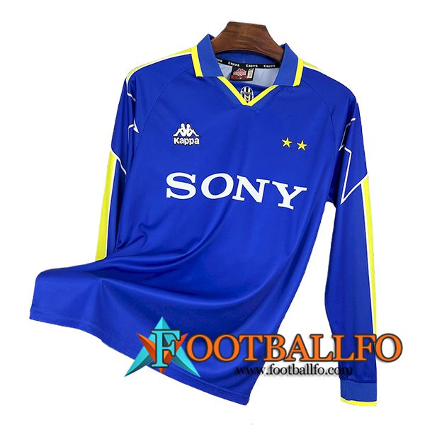 Camisetas De Futbol Juventus Retro Segunda Manga Largas 1996/1997