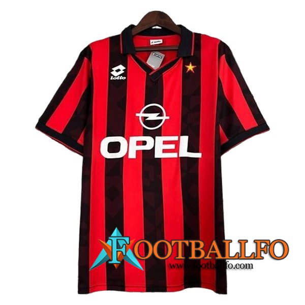 Camisetas De Futbol AC Milan Retro Primera 1988/1989