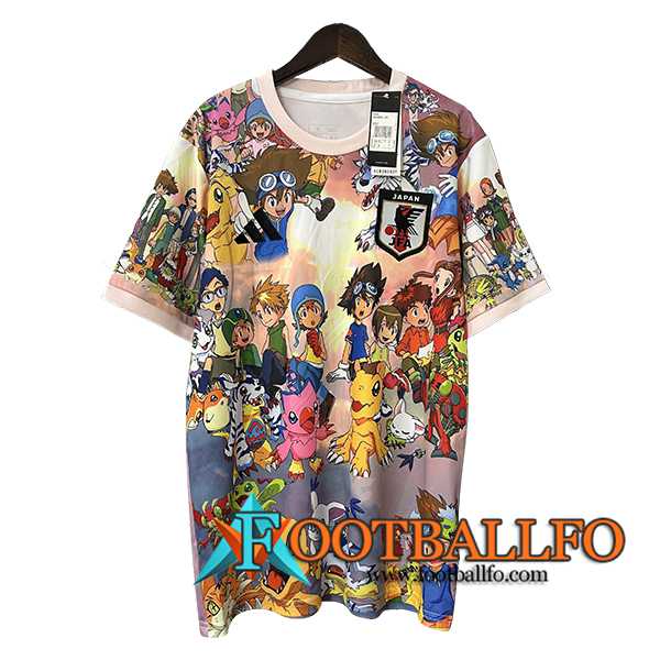 Camiseta Equipo Nacional Japon Digimon Special Edition Naranja 2024/2025