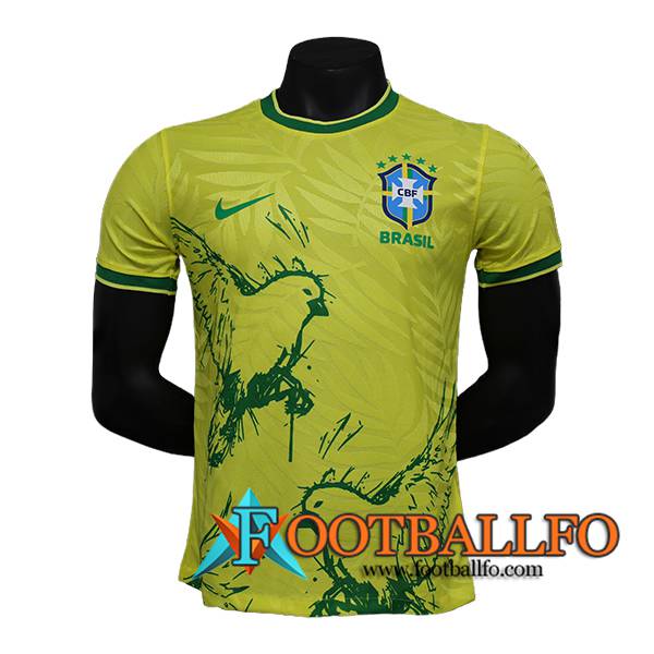 Camiseta Equipo Nacional Brasil Special Edition Amarillo 2024/2025