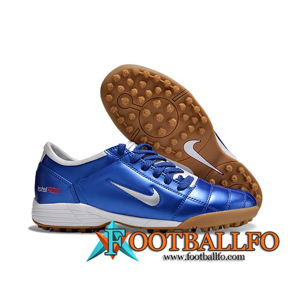 Nike Botas De Fútbol T90 TF Azul