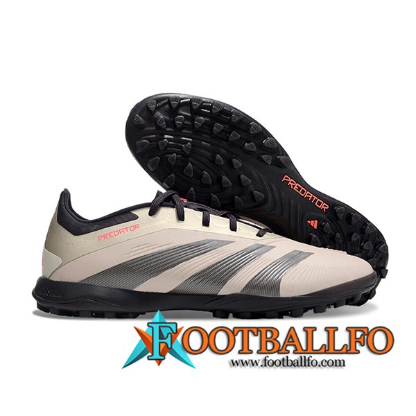 Adidas Botas De Fútbol PREDATOR 24 ELITE TF BOOTS Beige/Gris/Negro