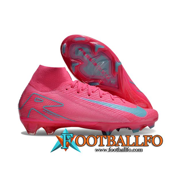 Nike Botas De Fútbol Air Zoom Mercurial Superfly IIX Elite FG Rosa/Azul