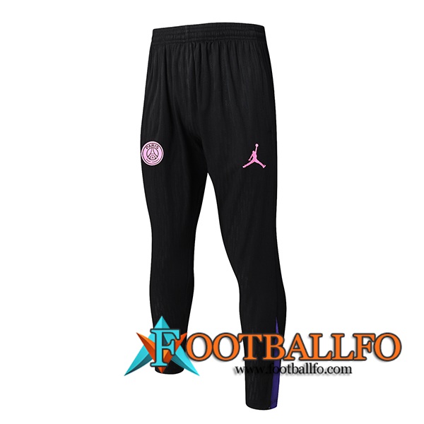 Pantalon Entrenamiento PSG Negro/Violeta 2024/2025 -02