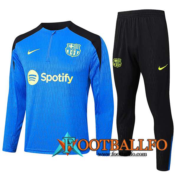 Chandal Equipos De Futbol FC Barcelona Azul/Negro 2024/2025 -04