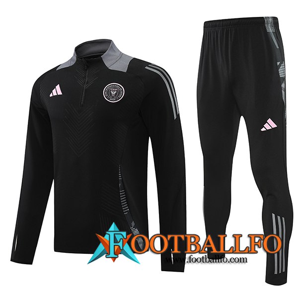 Chandal Equipos De Futbol Inter Miami CF Negro/Gris 2024/2025