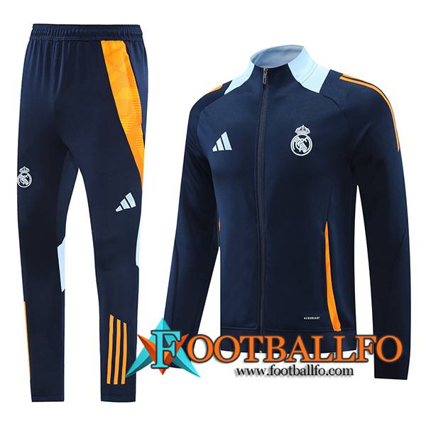 Chandal Equipos De Futbol Chaquetas Real Madrid azul real 2024/2025