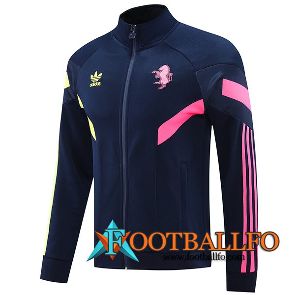 Chaquetas Futbol Juventus Azul/Amarillo/Rosa 2024/2025