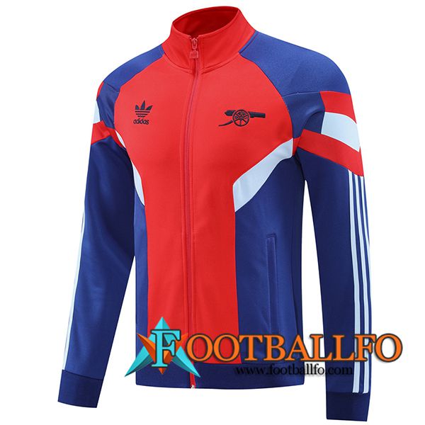 Chaquetas Futbol Arsenal Azul/Rojo 2024/2025 -03