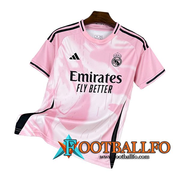 Camisetas De Futbol Real Madrid Special Edition Rosa 2024/2025