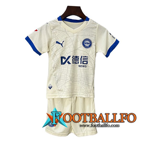 Camisetas De Futbol Ninos Alaves Segunda 2024/2025