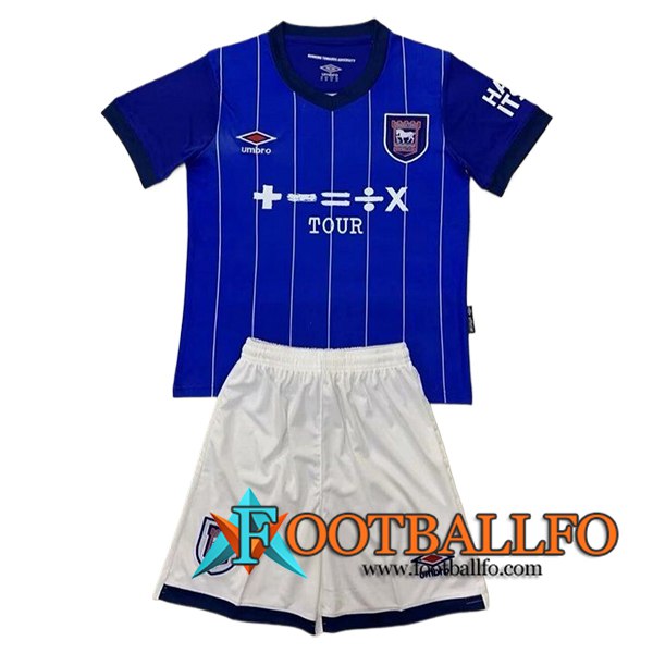 Camisetas De Futbol Ipswich Town Ninos Primera 2024/2025