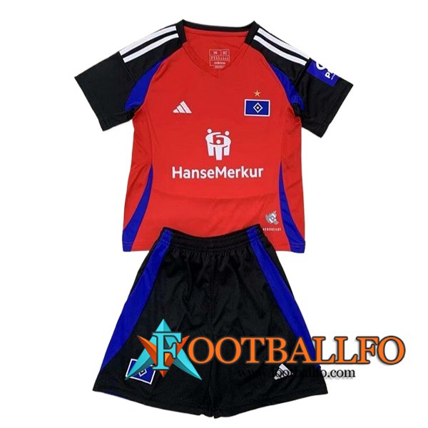 Camisetas De Futbol HSV Hamburg Ninos Tercera 2024/2025