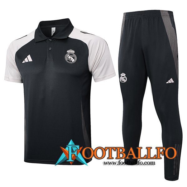 Camiseta Polo Real Madrid Gris 2024/2025