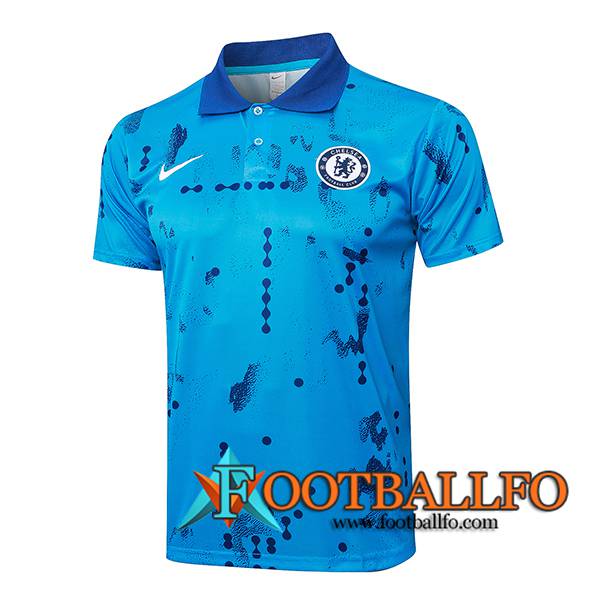 Camiseta Polo FC Chelsea Azul 2024/2025 -02