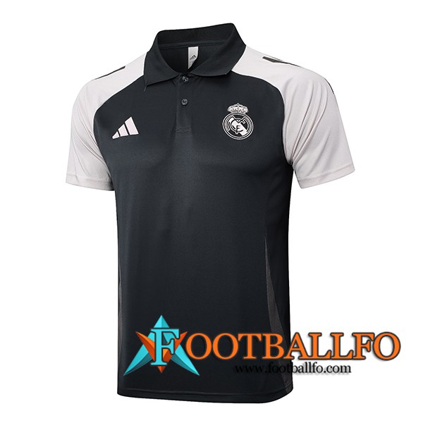 Camiseta Polo Real Madrid Gris 2024/2025