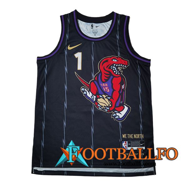 Camisetas NBA Toronto Raptors (DICK #1) 2024/25 Negro