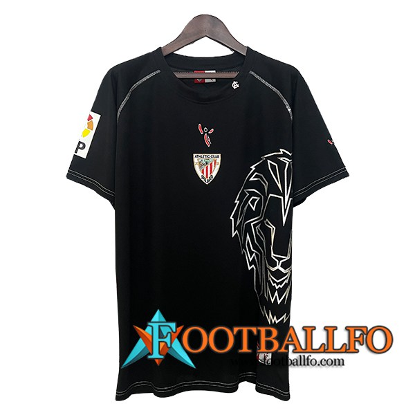 Camisetas De Futbol Athletic Bilbao Retro Negro 2005/2008