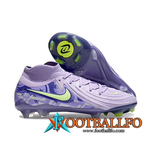 Nike Botas De Fútbol Phantom Luna Elite NU FG Violeta/Verde