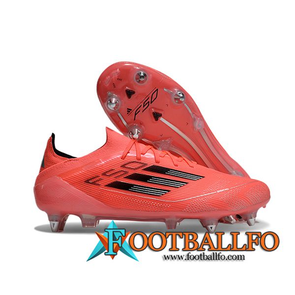 Adidas Botas De Fútbol F50 Elite SG Naranja/Negro