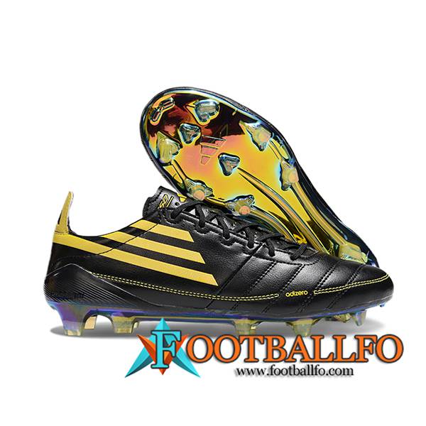 Adidas Botas De Fútbol F50 Elite FG Negro/Amarillo