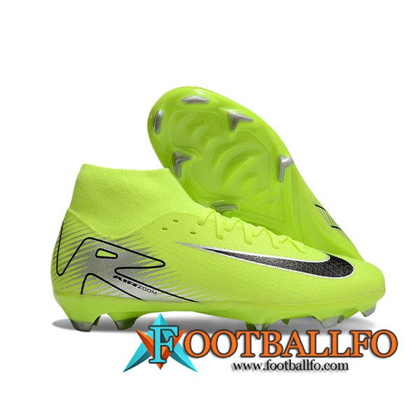 Nike Botas De Fútbol Mercurial Superfly 10 Academy FG Verde/Negro