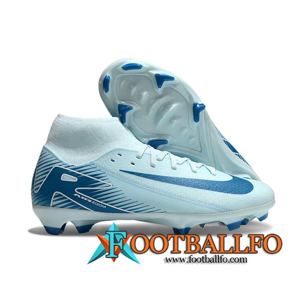 Nike Botas De Fútbol Mercurial Superfly 10 Academy FG Azul