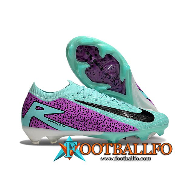 Nike Botas De Fútbol AIR Zoom Mercurial Vapor 16 Elite XXV FG Verde/Violeta/Negro