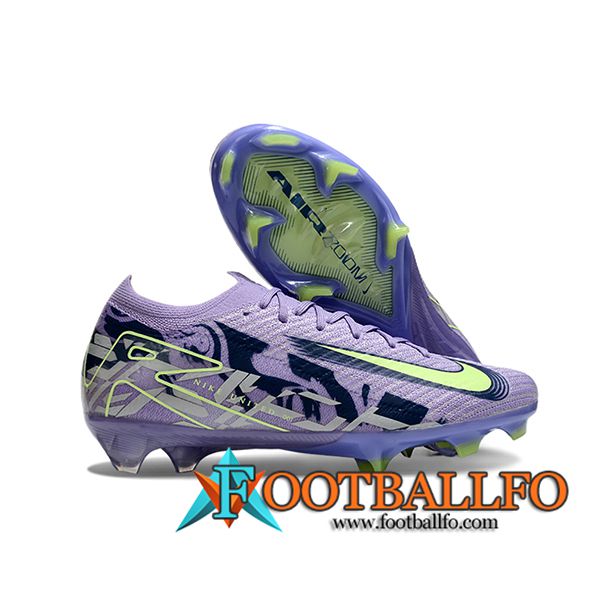 Nike Botas De Fútbol AIR Zoom Mercurial Vapor 16 Elite XXV FG Violeta/Verde