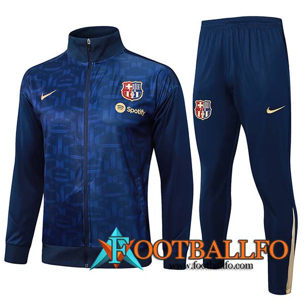 Chandal Equipos De Futbol Chaquetas FC Barcelona azul real 2024/2025