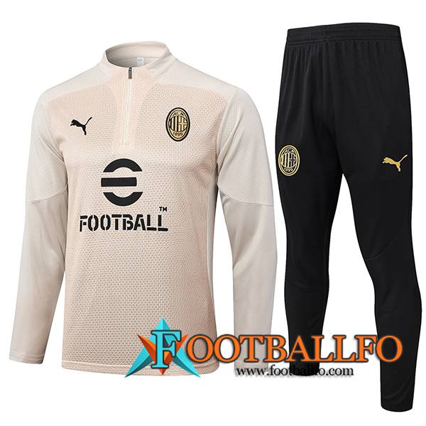 Chandal Equipos De Futbol AC Milan Beige 2024/2025