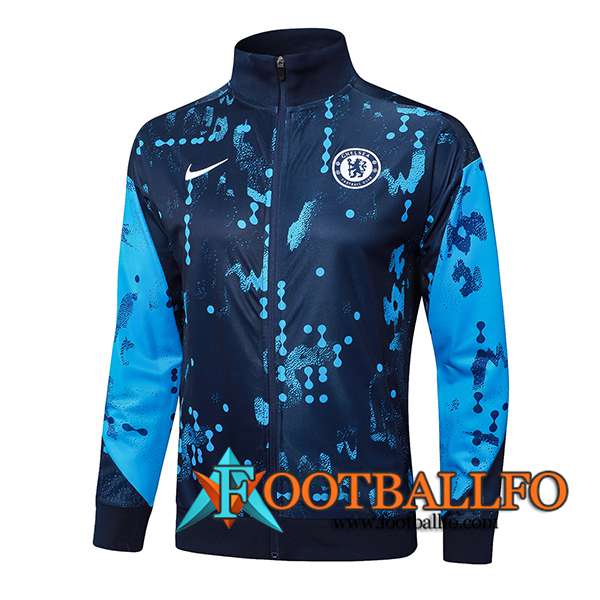 Chaquetas Futbol FC Chelsea Azul Oscuro 2024/2025