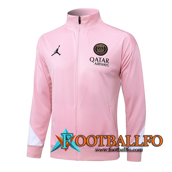 Chaquetas Futbol PSG Rosa/Blanco 2024/2025