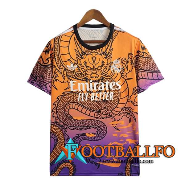 Camisetas De Futbol Real Madrid Special Edition Naranja 2024/2025