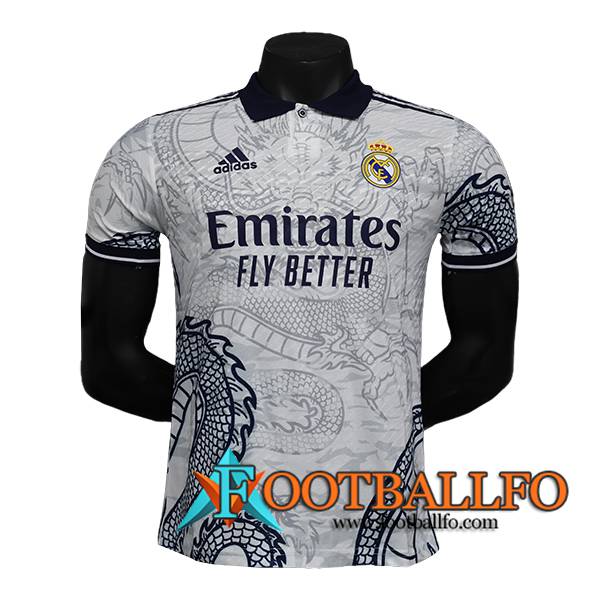 Camisetas De Futbol Real Madrid Special Edition Blanco/Azul 2024/2025