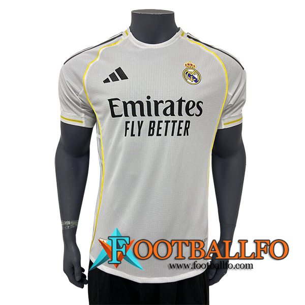 Camisetas De Futbol Real Madrid Primera Leaked Version 2025/2026