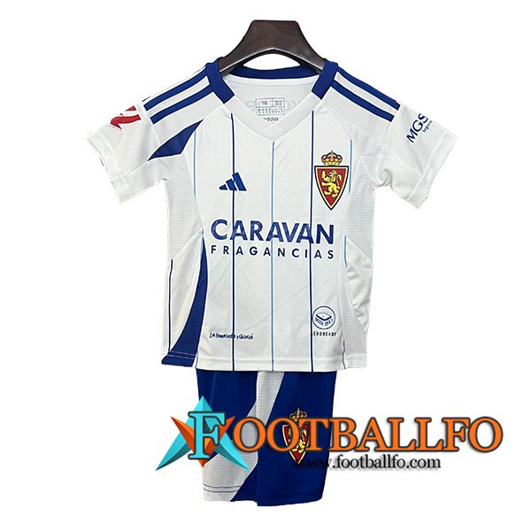 Camisetas De Futbol Real Zaragoza Ninos Primera 2024/2025