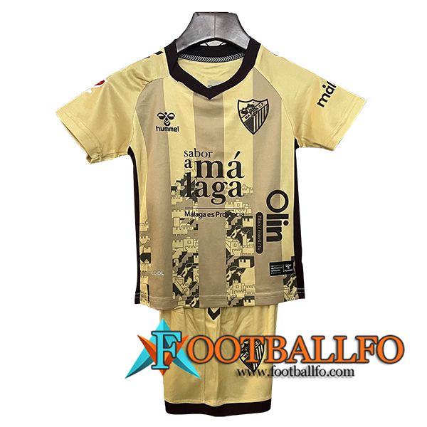 Camisetas De Futbol Malaga Ninos Tercera 2024/2025