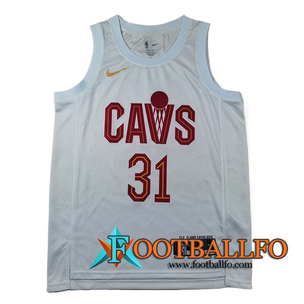 Camisetas Cleveland Cavaliers (ALLEN #31) 2024/25 Blanco/Rojo