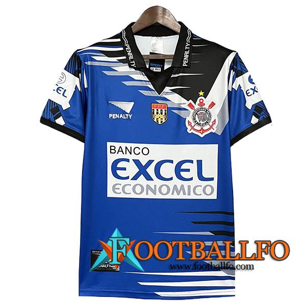 Camisetas De Futbol Corinthians Retro Portero Azul 1998