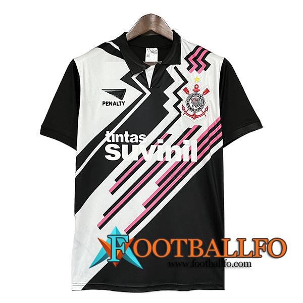 Camisetas De Futbol Corinthians Retro Portero Negro 1998