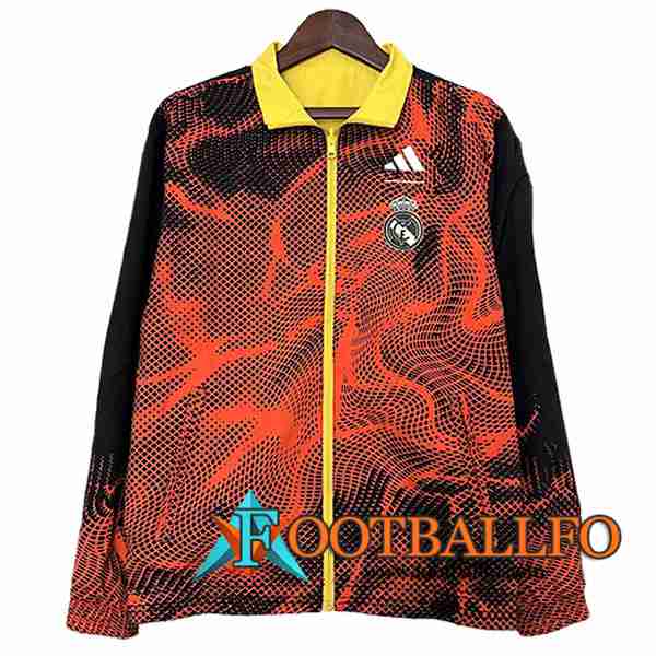 Rompevientos Real Madrid Rojo/Negro 2024/2025