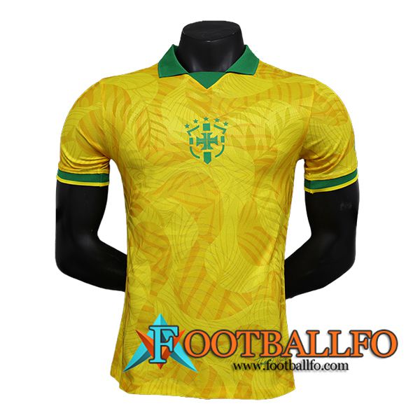 Camiseta Equipo Nacional Brasil Special Edition Amarillo 2024/2025