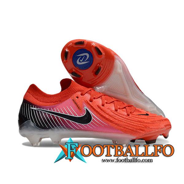 Nike Botas De Fútbol Phantom Luna Elite NU FG Naranja/Rosa/Negro