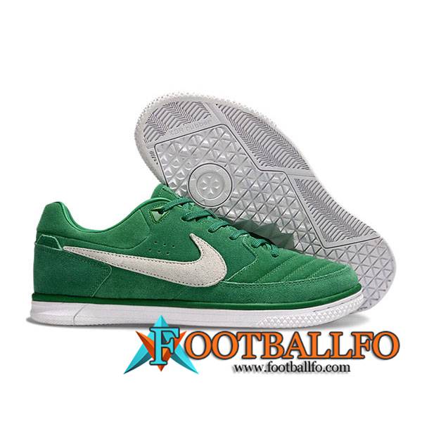 Nike Botas De Fútbol Gato IC Verde/Gris