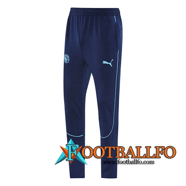 Pantalon Entrenamiento Manchester City azul real 2024/2025