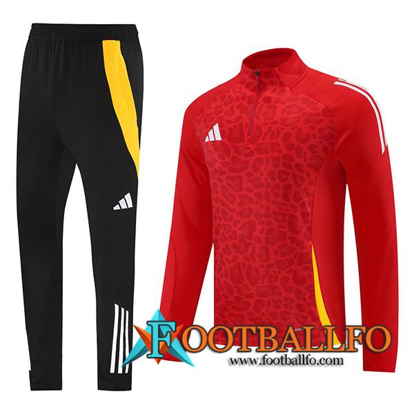 Chandal Equipos De Futbol Adidas Rojo/Amarillo 2024/2025