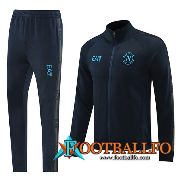 Chandal Equipos De Futbol Chaquetas SSC Napoli azul real 2024/2025